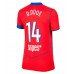 Paris Saint-Germain Desire Doue #14 Tredjedrakt Dame 2025-26 Korte ermer